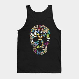 Skull Butterfly Tank Top